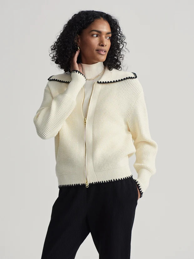 Egret Sibley Soft Knit Jacket