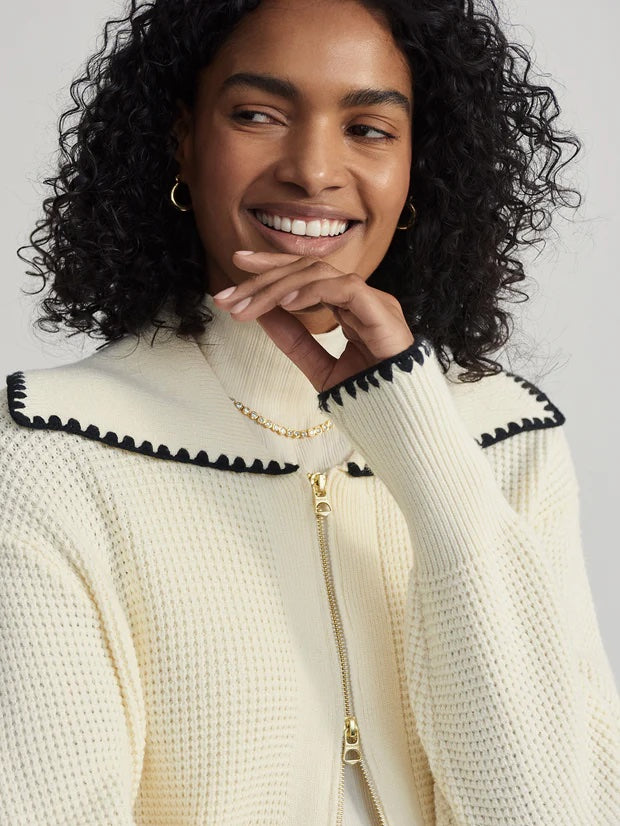 Egret Sibley Soft Knit Jacket