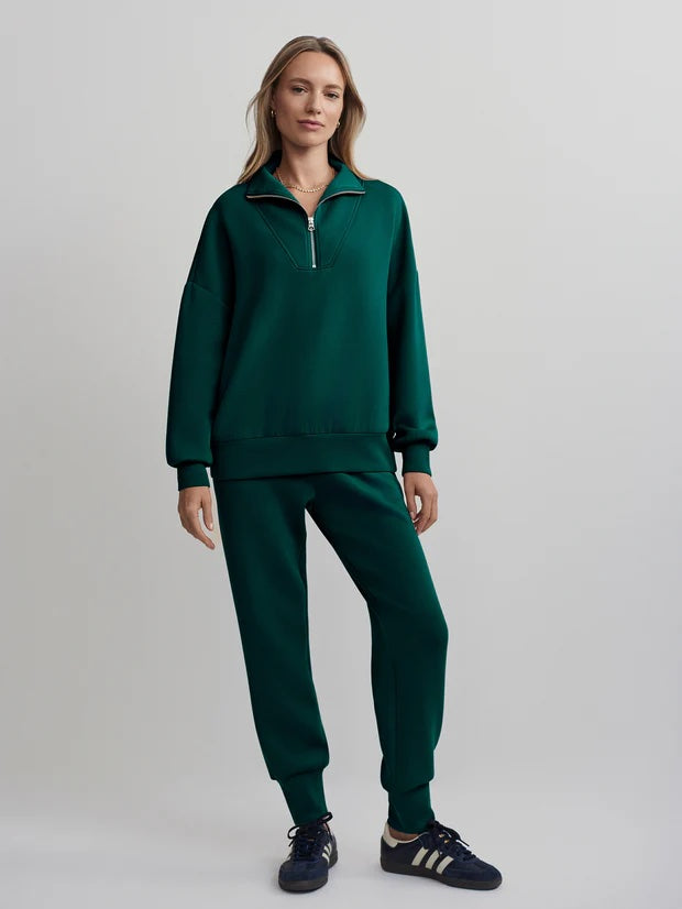 Forest Hawley Half-Zip Sweater