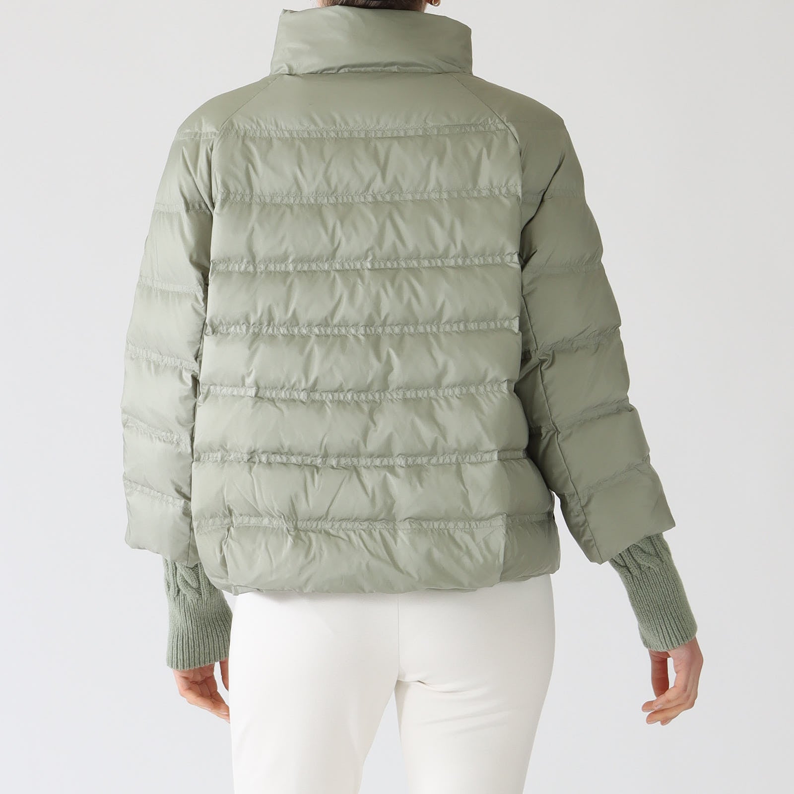 Frozen Sage Down Filled Puffer Jacket