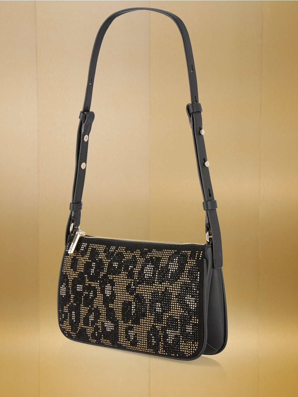 Granola Leopard Print Shoulder Bag