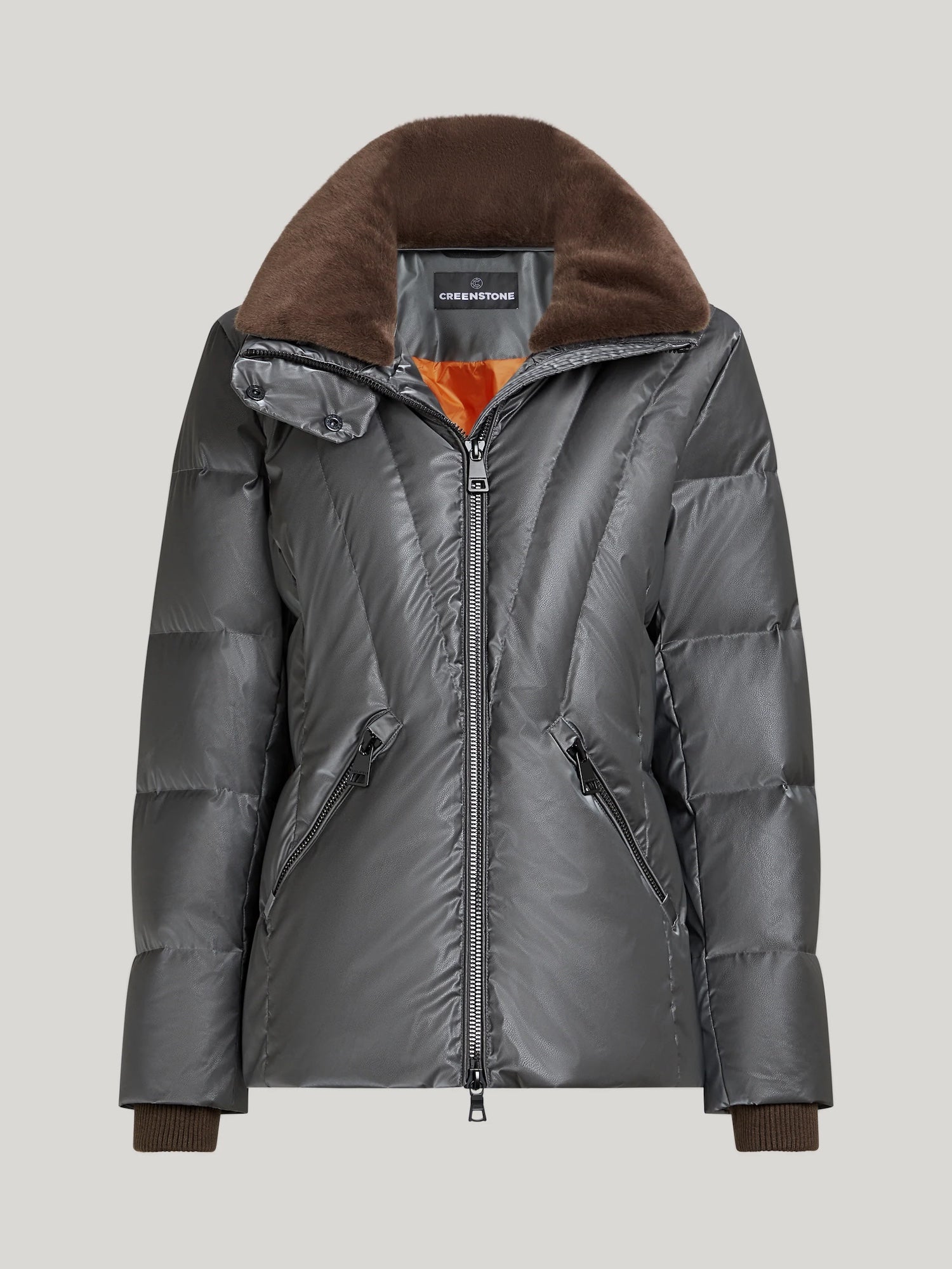 Grey Moon Isolde Down Quilted Coat