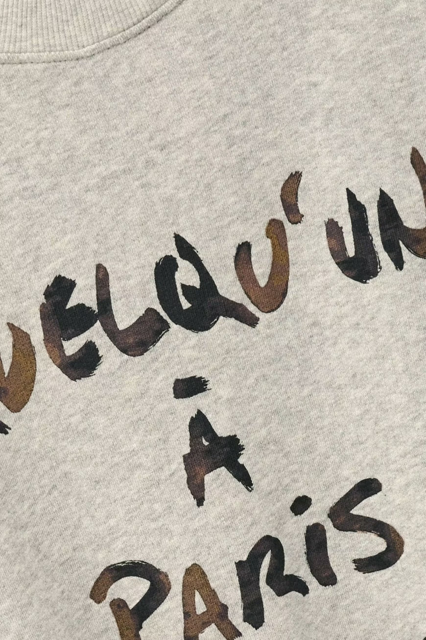 Grischine Brice Slogan Sweatshirt