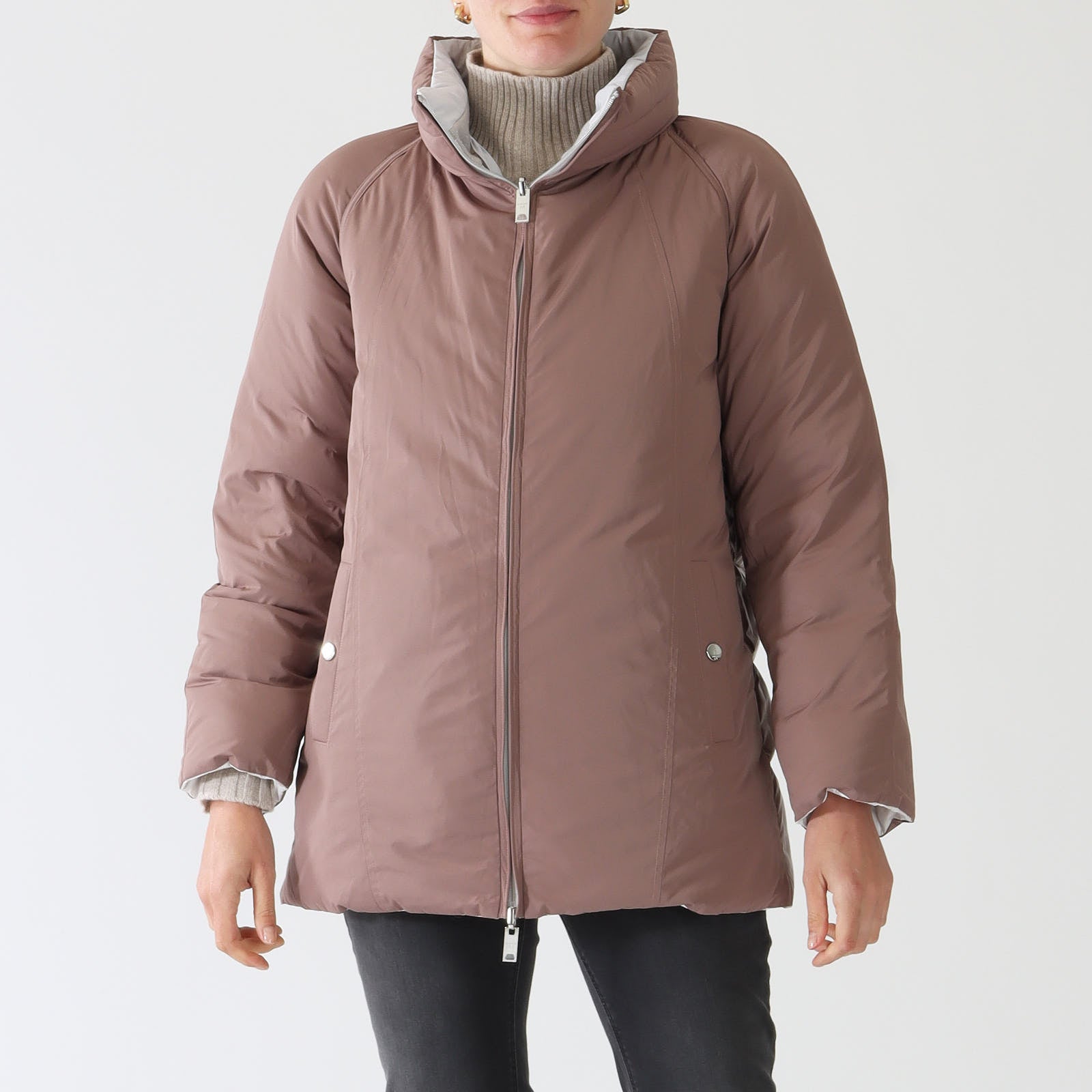 Ice Reversible Down Quilted Coat