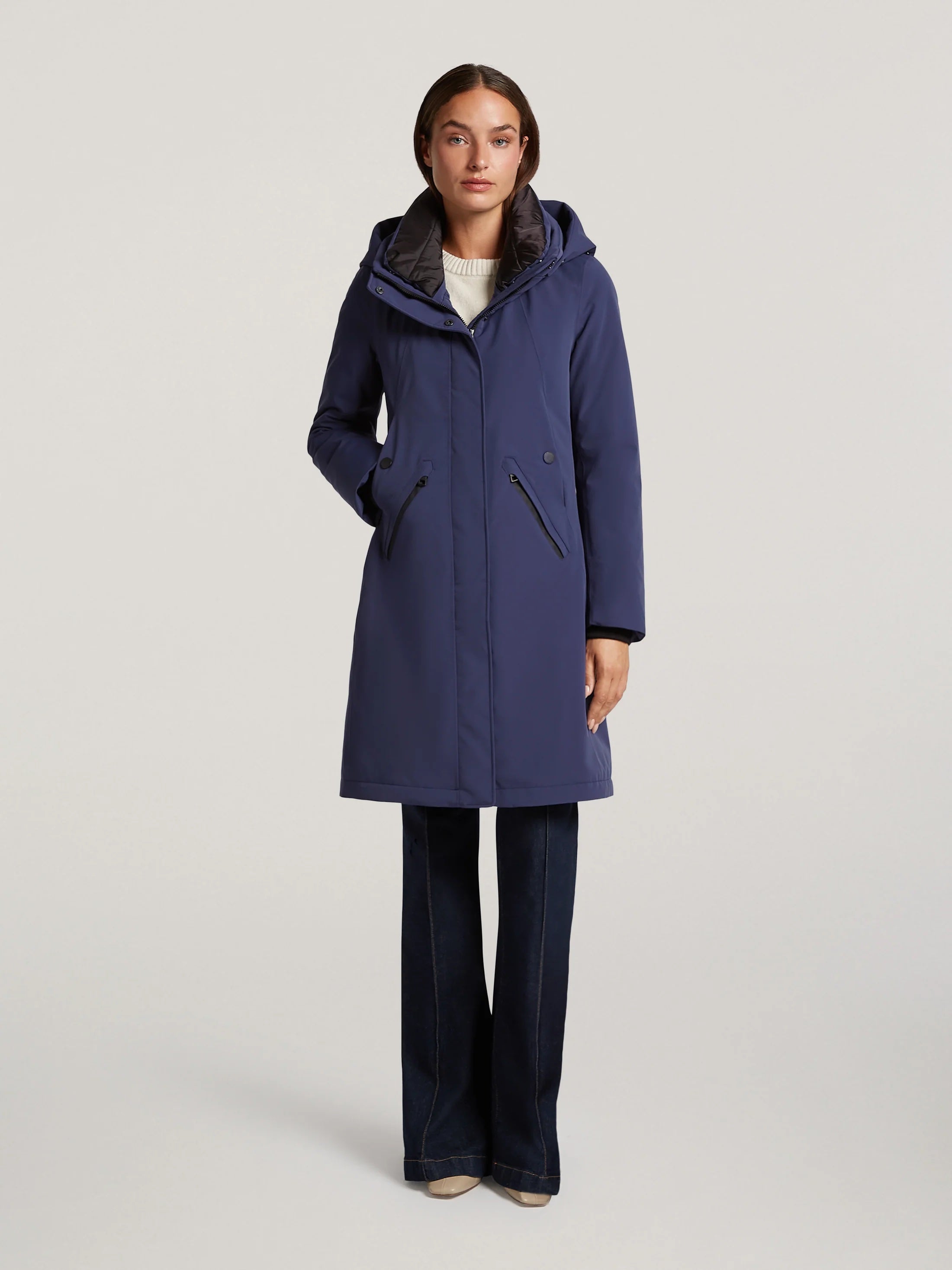 Indigo Blue Evanna Raincoat