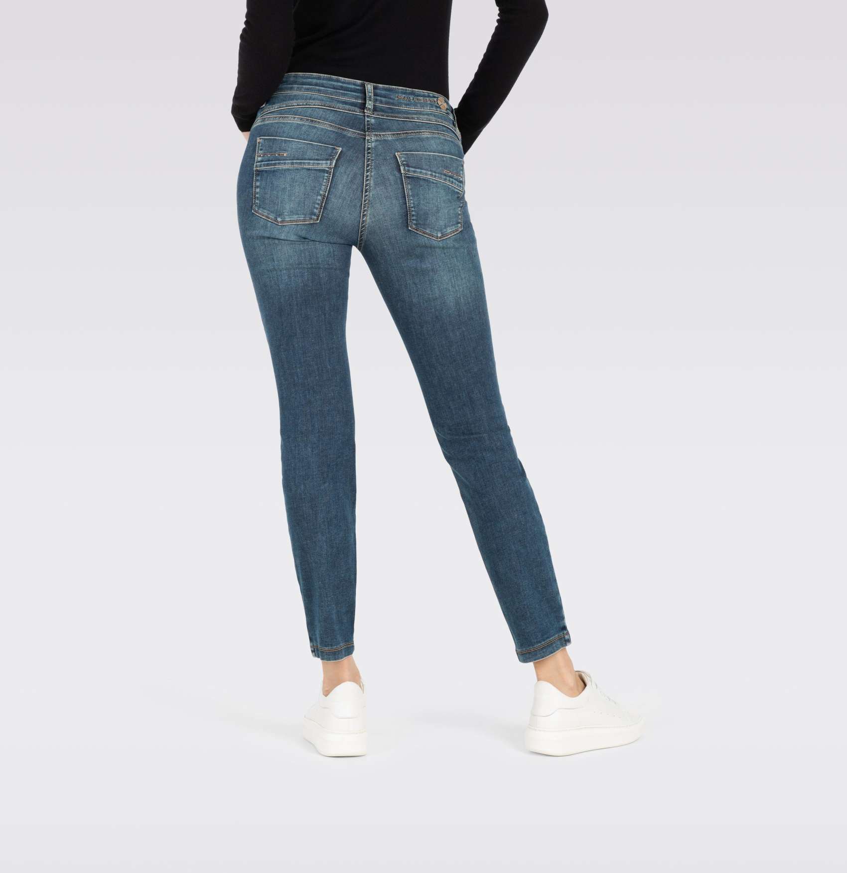 Indigo Blue Wash Dream Slim Glam Jeans