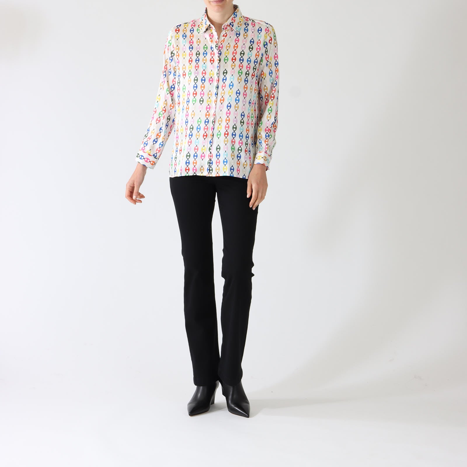 Irina Multicoloured Calabrote Print Shirt