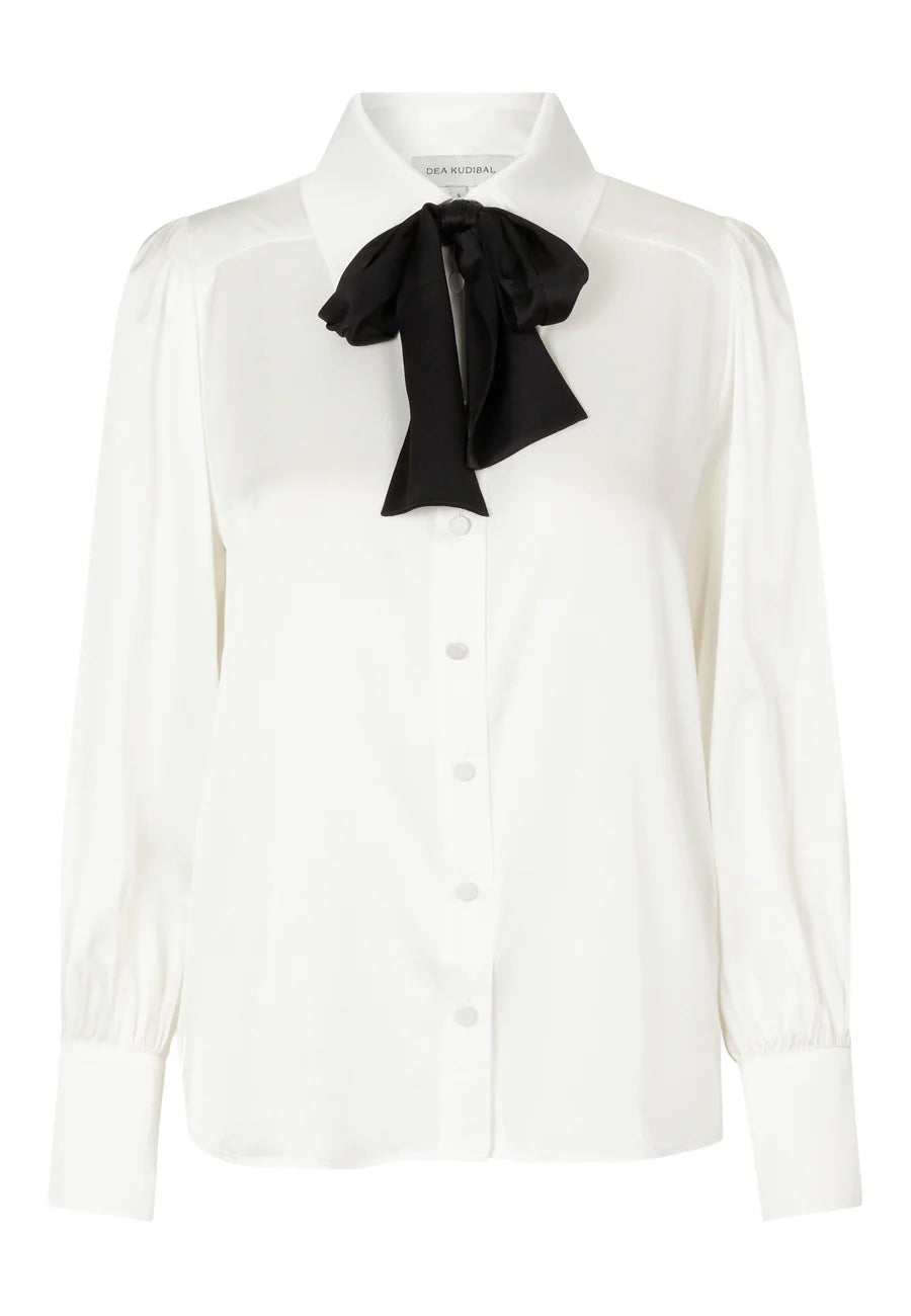 Jasmina Natural White Blouse