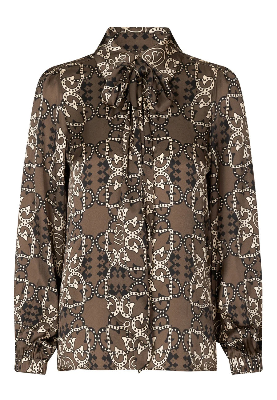 Kikki Solitaire Printed Blouse