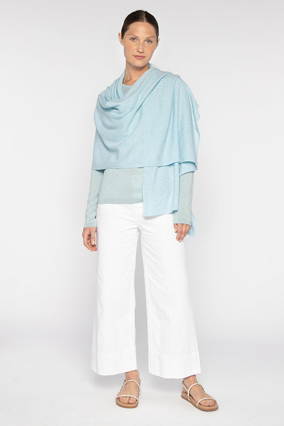 Surf Crystal Cashmere Wrap