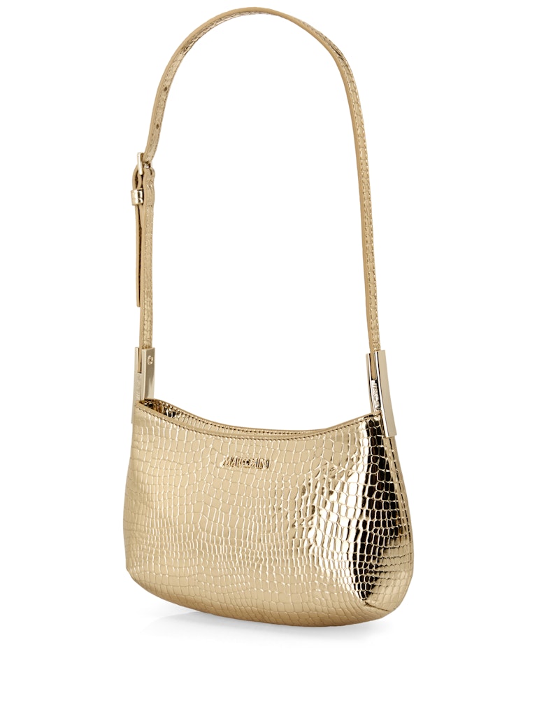 Light Gold Croc Finish Bag