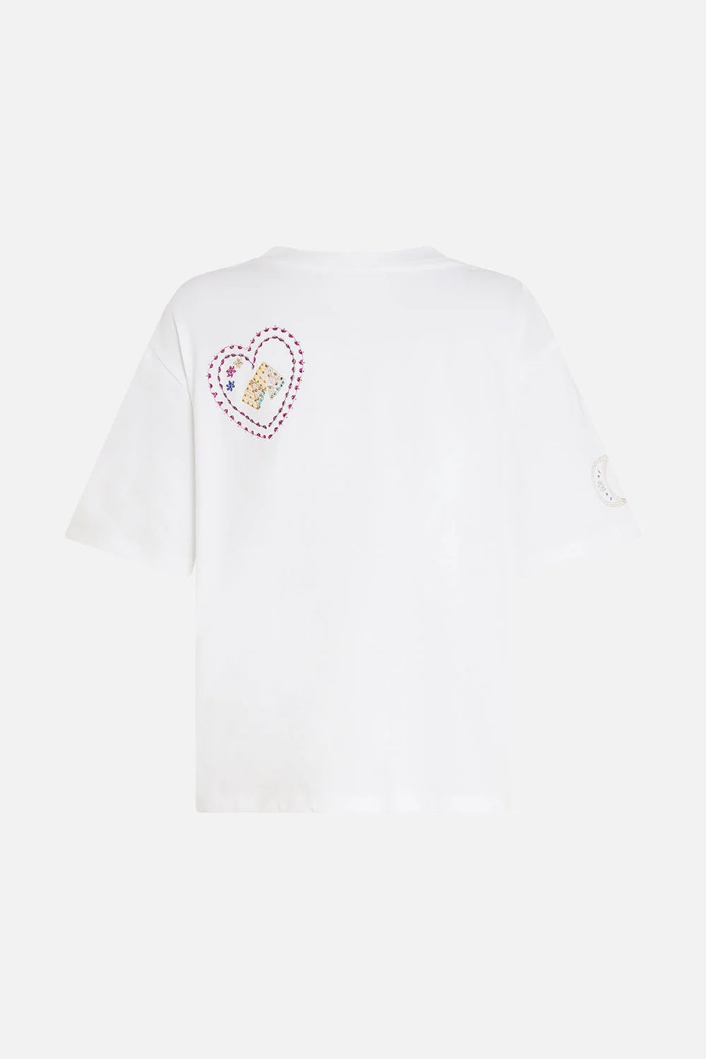 Living In Colour Embroidered T-Shirt