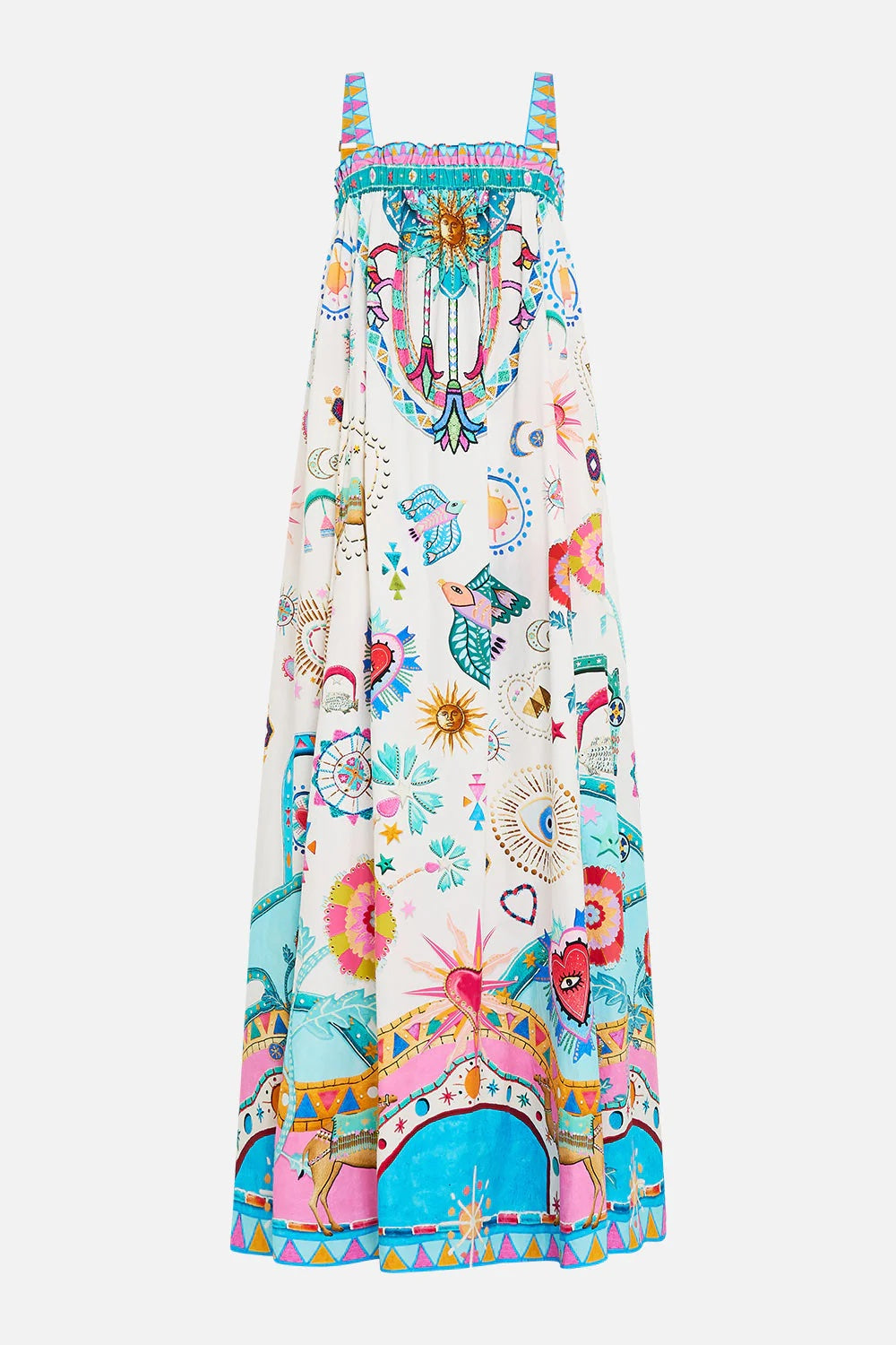 Living In Colour Wide Strap Maxi Sundress