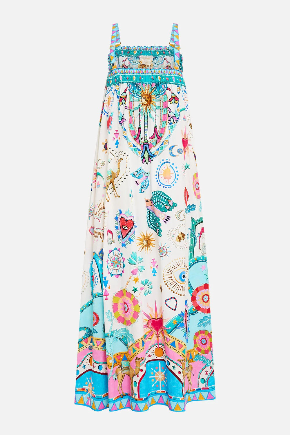 Living In Colour Wide Strap Maxi Sundress