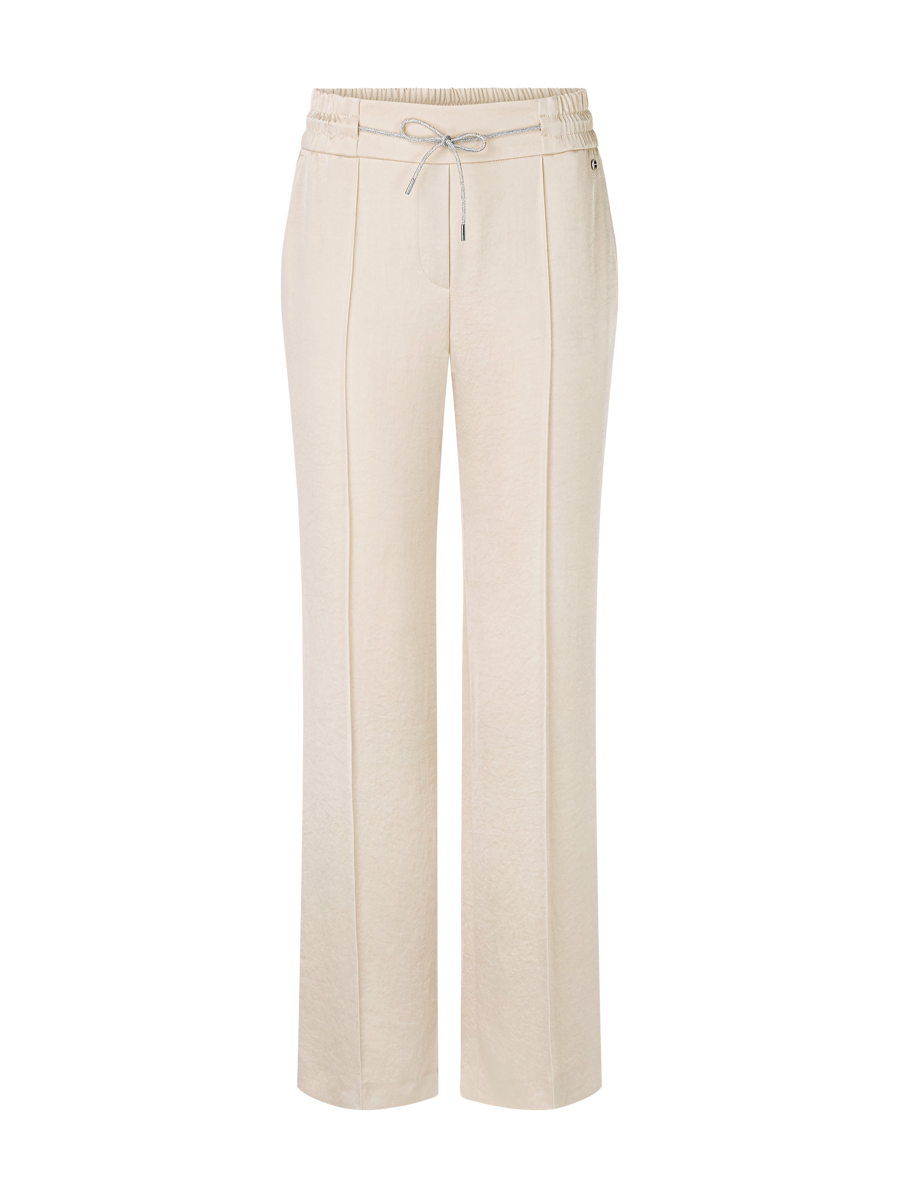 Deep Pearl Washington Pants With Crystal Belt