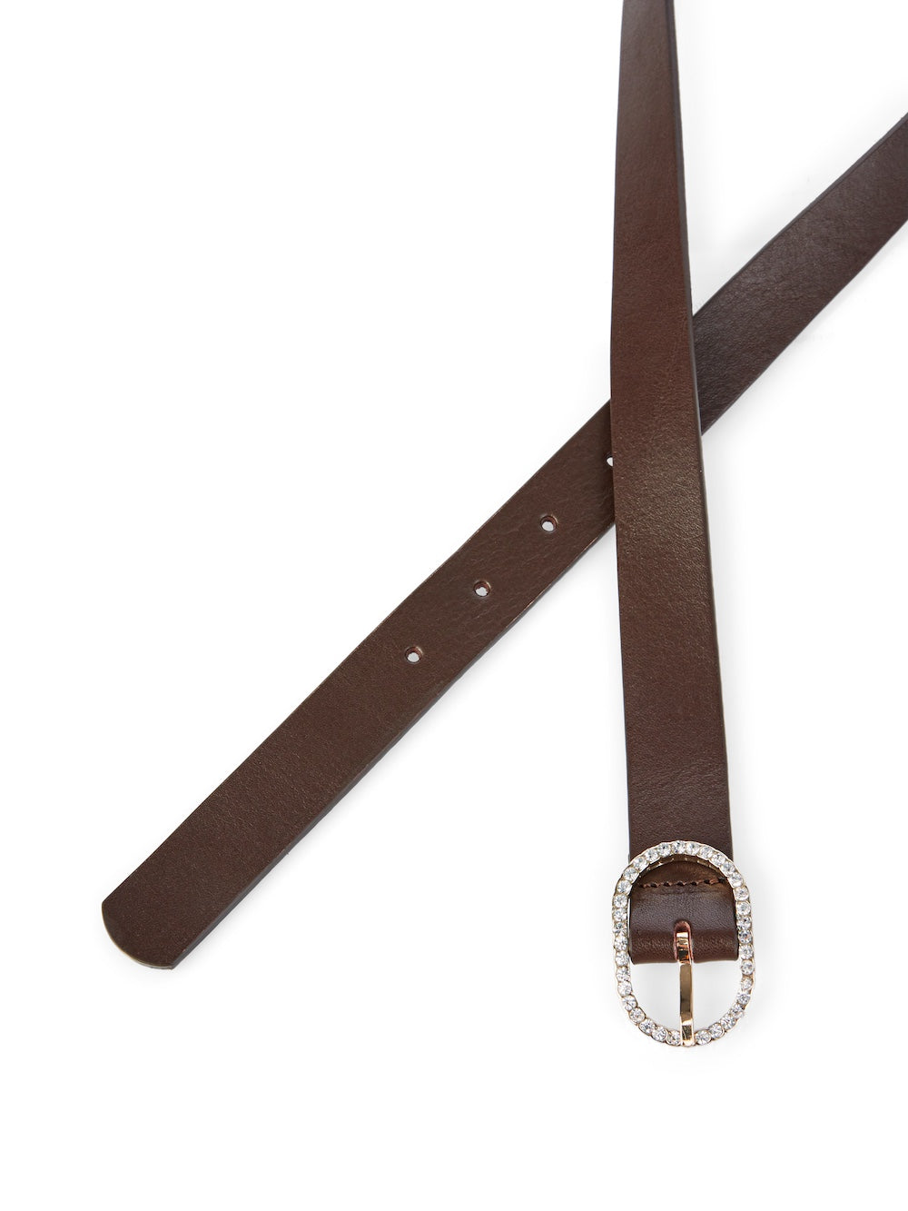 Deep Wood Nubuck Leather Belt