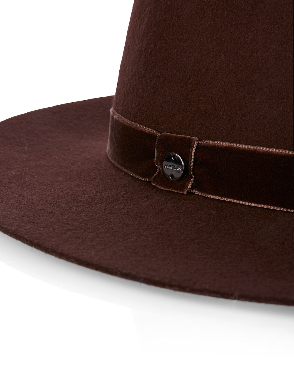 Deep Wood Wool Felt Cowboy Hat