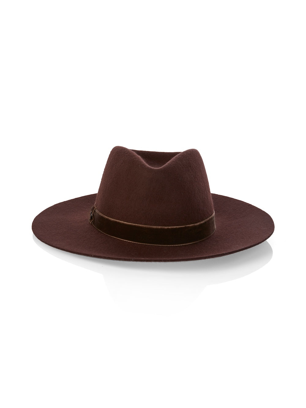 Deep Wood Wool Felt Cowboy Hat