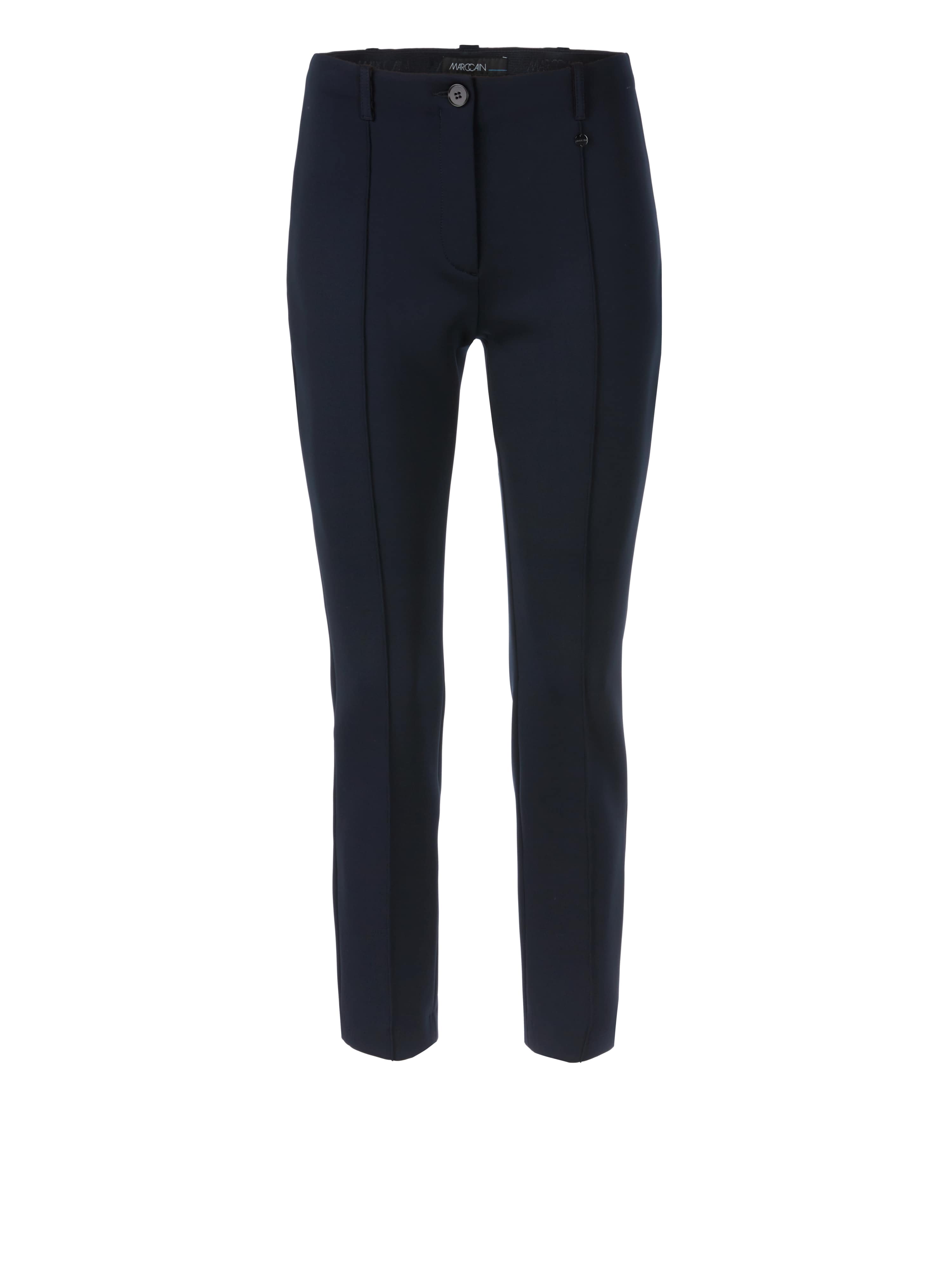 Navy Sydney Slim Leg Stretch Pants