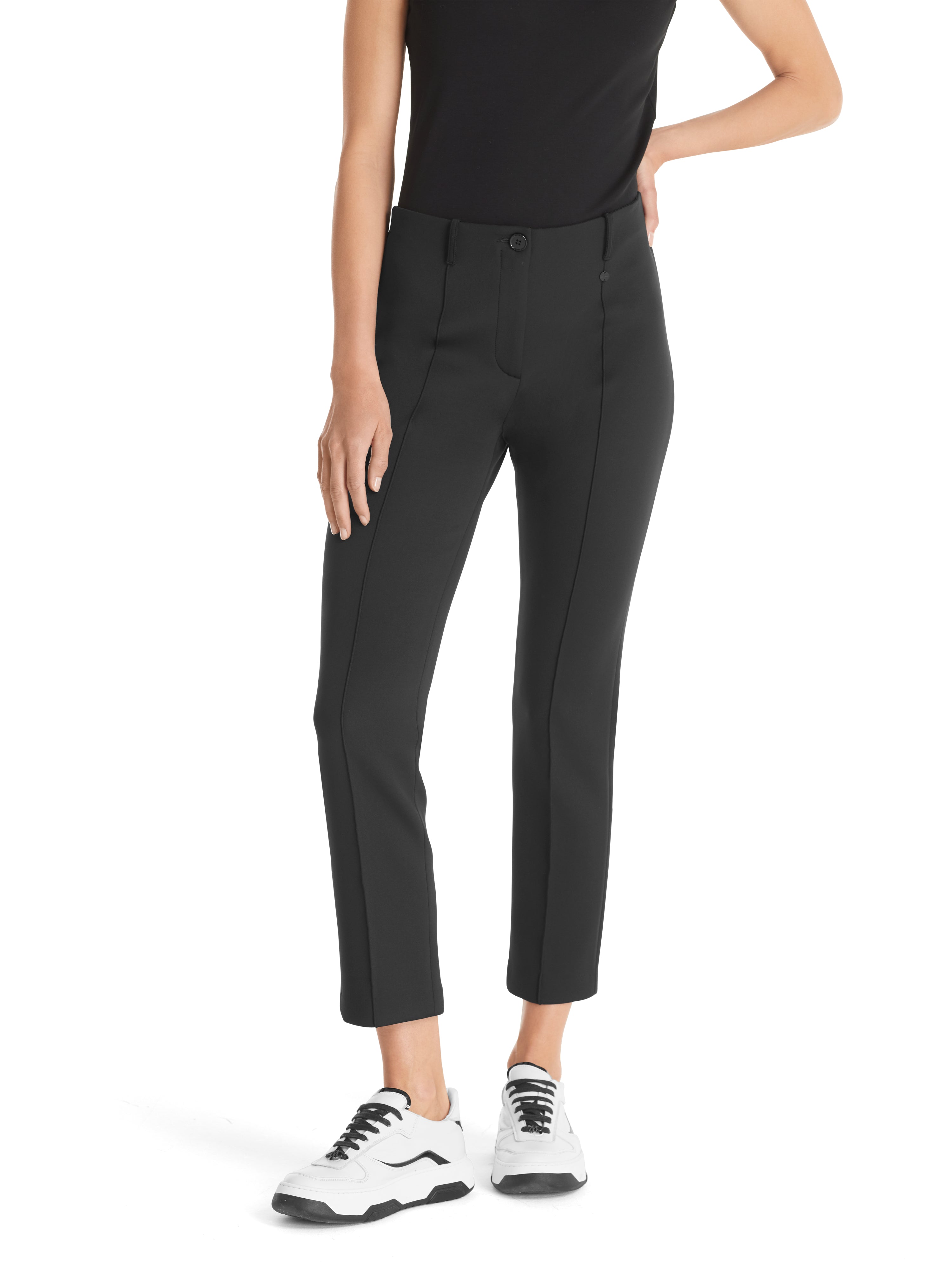 Black Sydney Slim Leg Stretch Pants