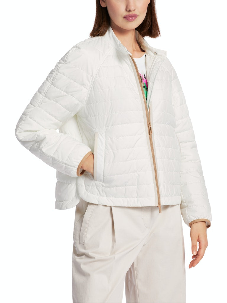 Off White Quilted Puffer Jacket