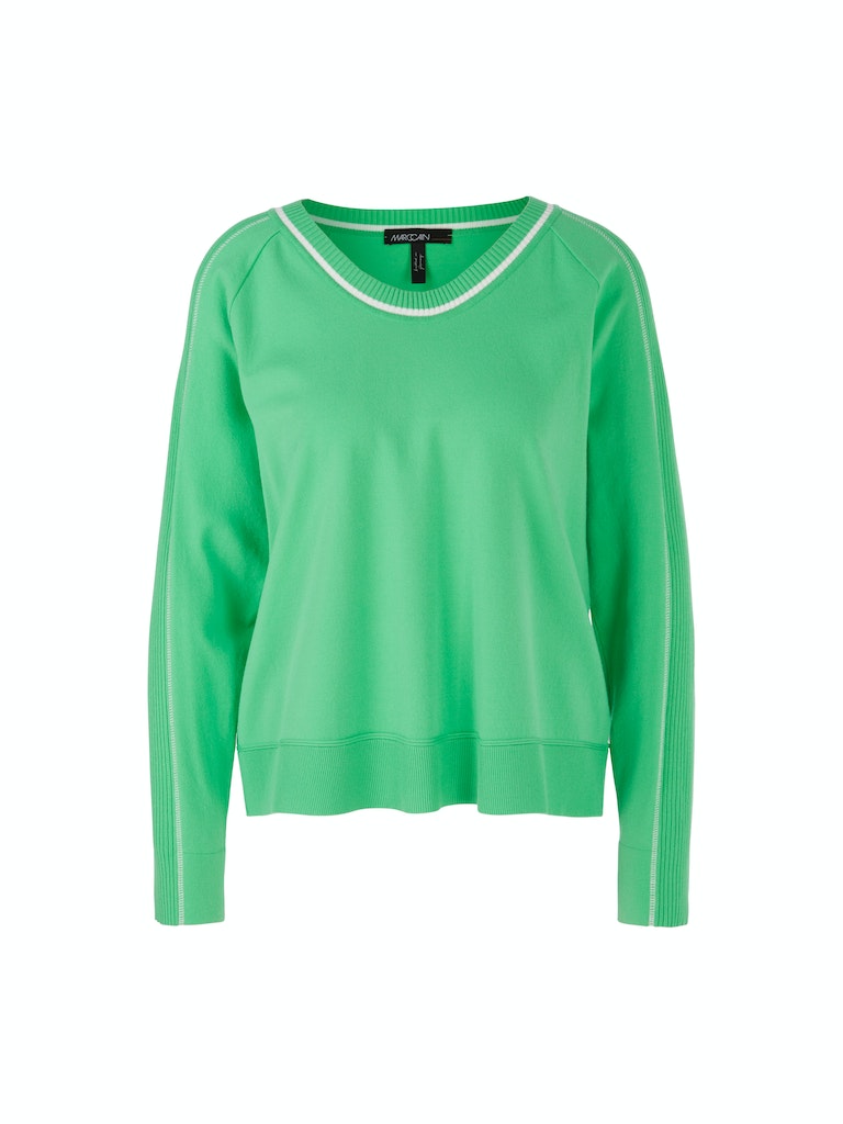 Neon Green Fine Knit Sweater