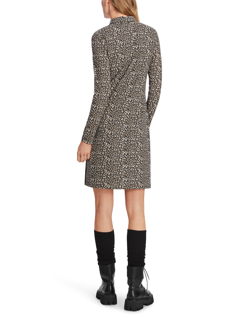 Soft Moon Rock Lee Print Dress