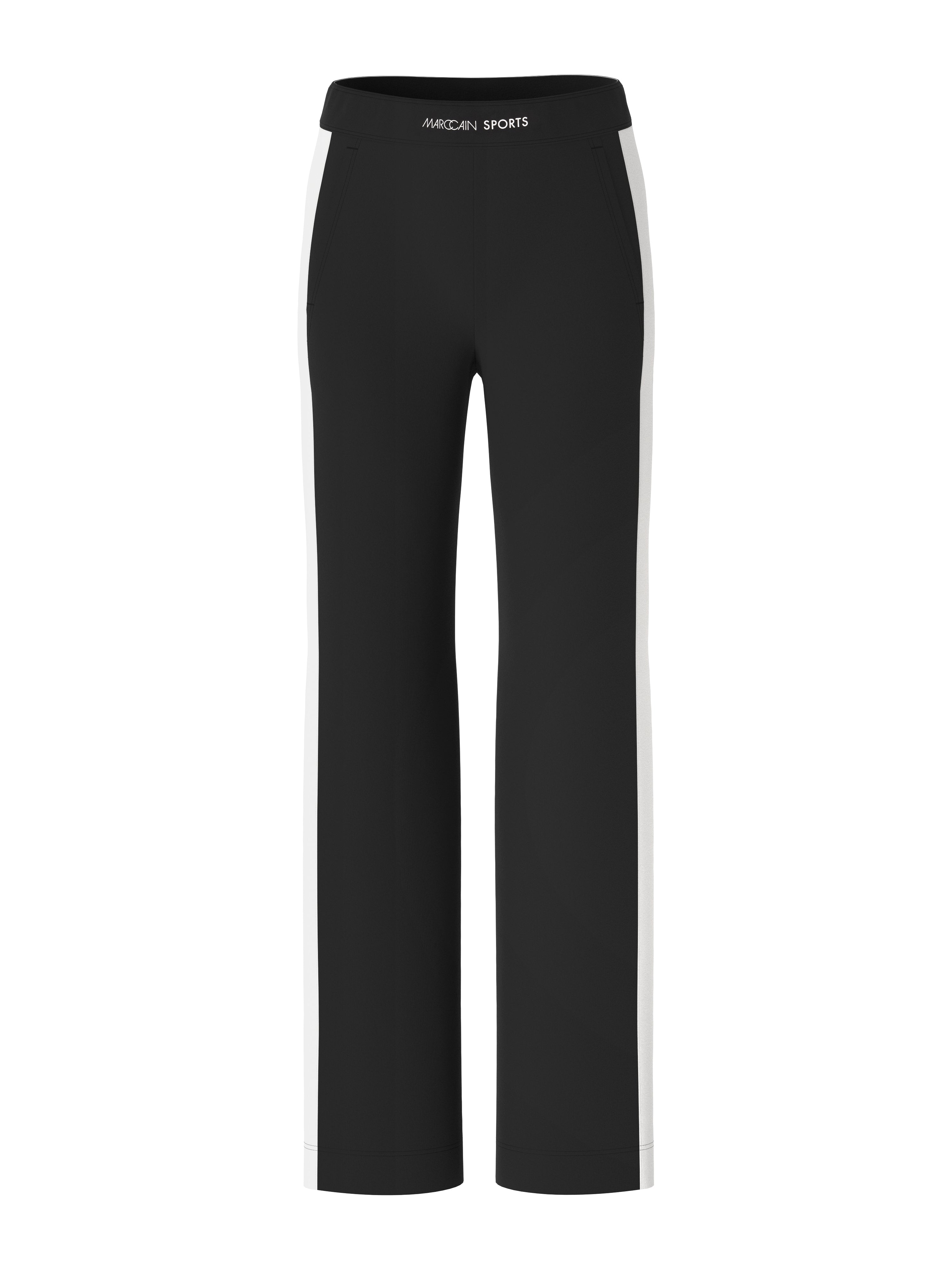 Black Side Stripe Welby Pants