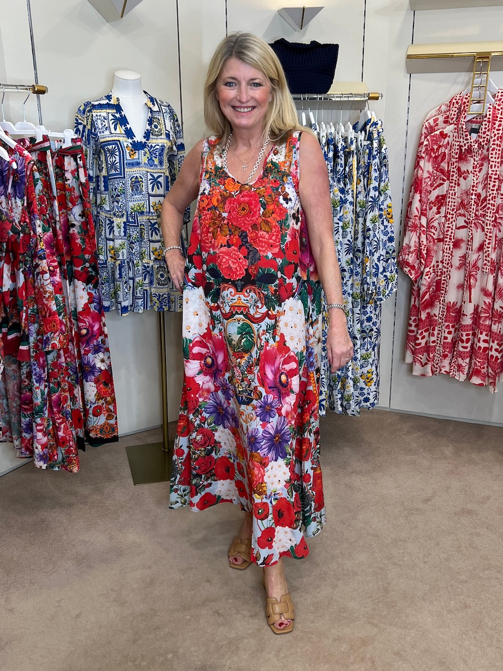 MulticolouredDaphneTussieMussieSilkDress_TussieMussieMultiFlowers_1