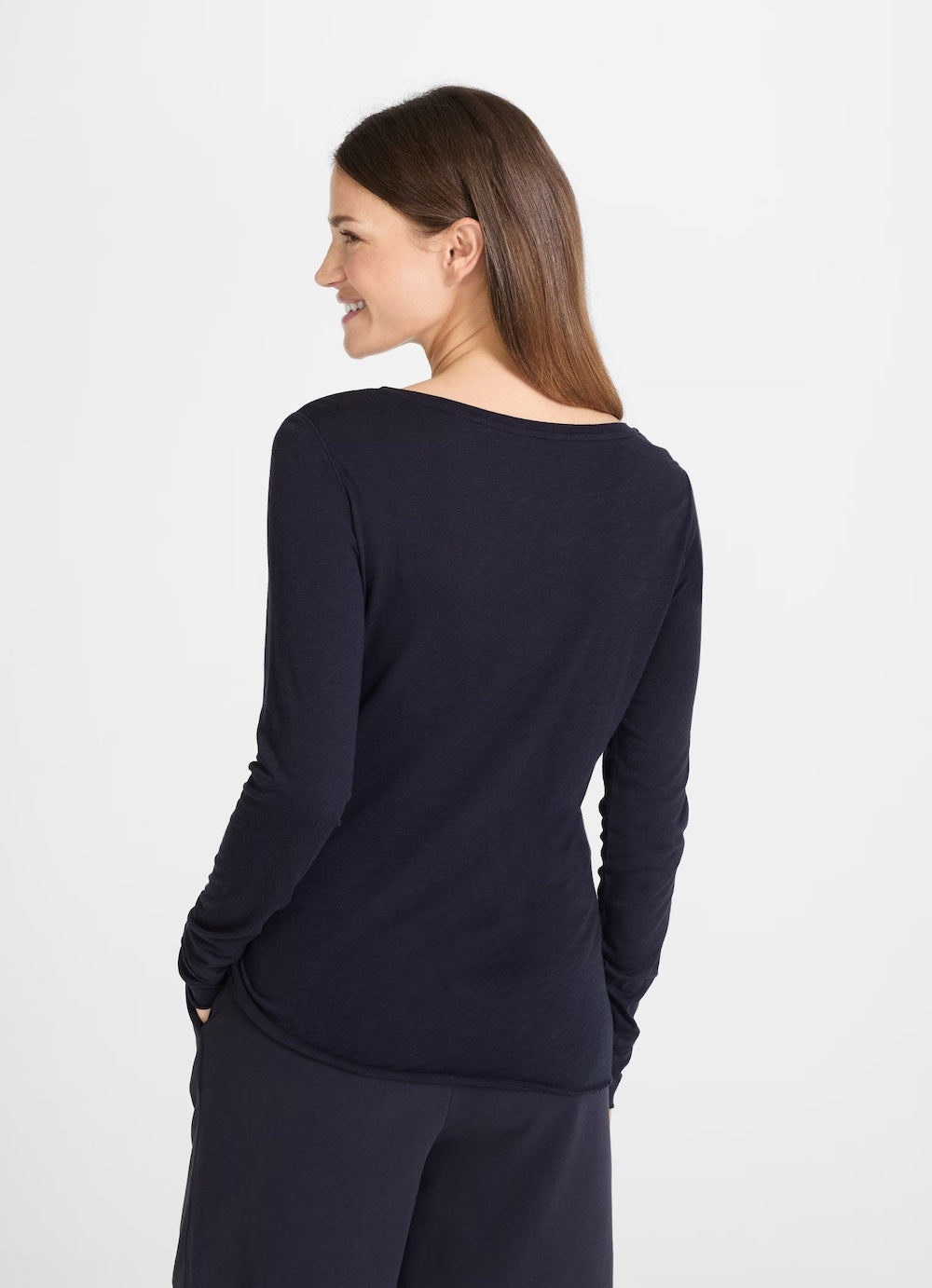 Navy Ellen 'Trust Your Intuition' Top