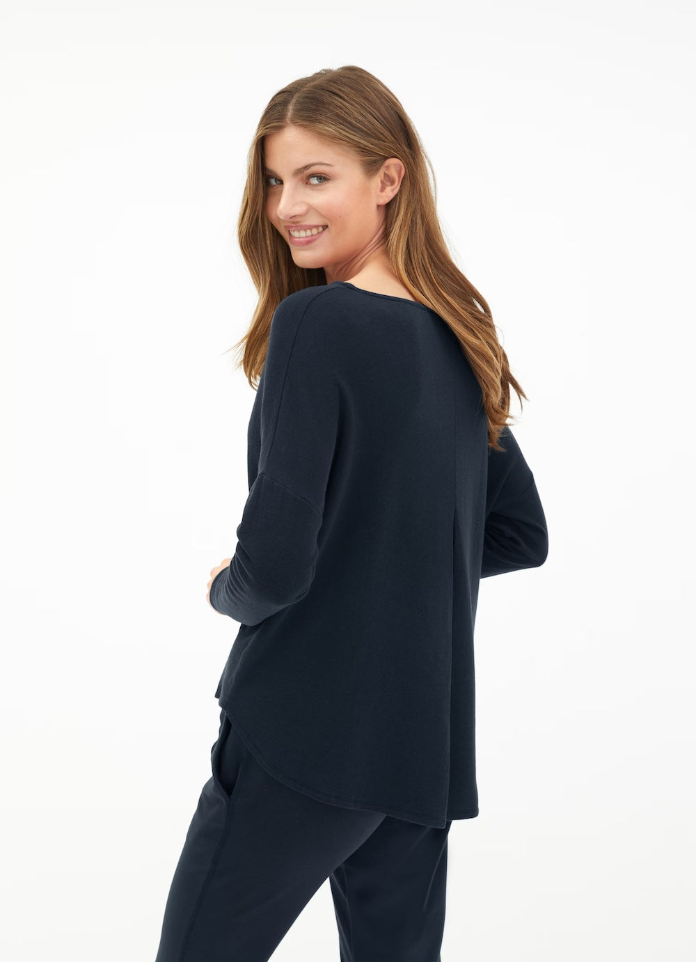 Navy Nadja Cashmix Sweater