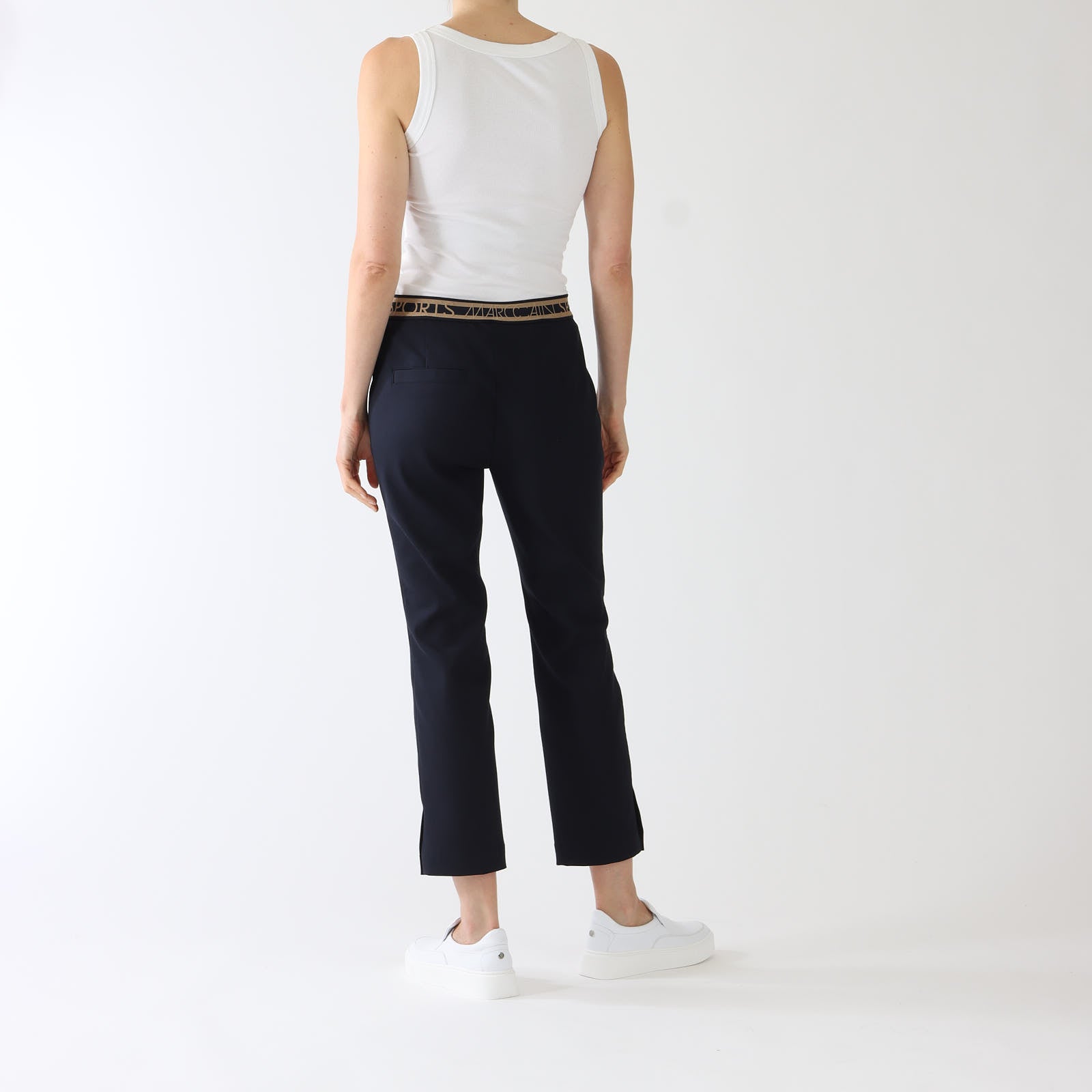 Navy Sydney Sports Waistband Pants