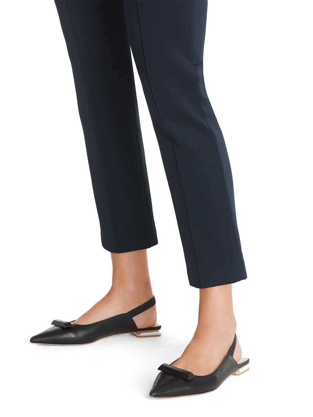 Navy Sydney Stretch Slim Leg Pants