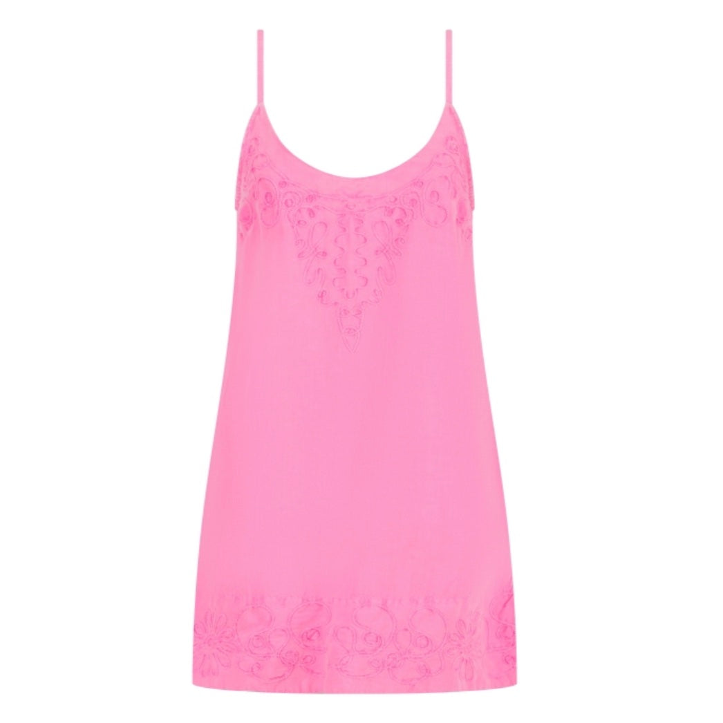 Neon Pink Vix Dress