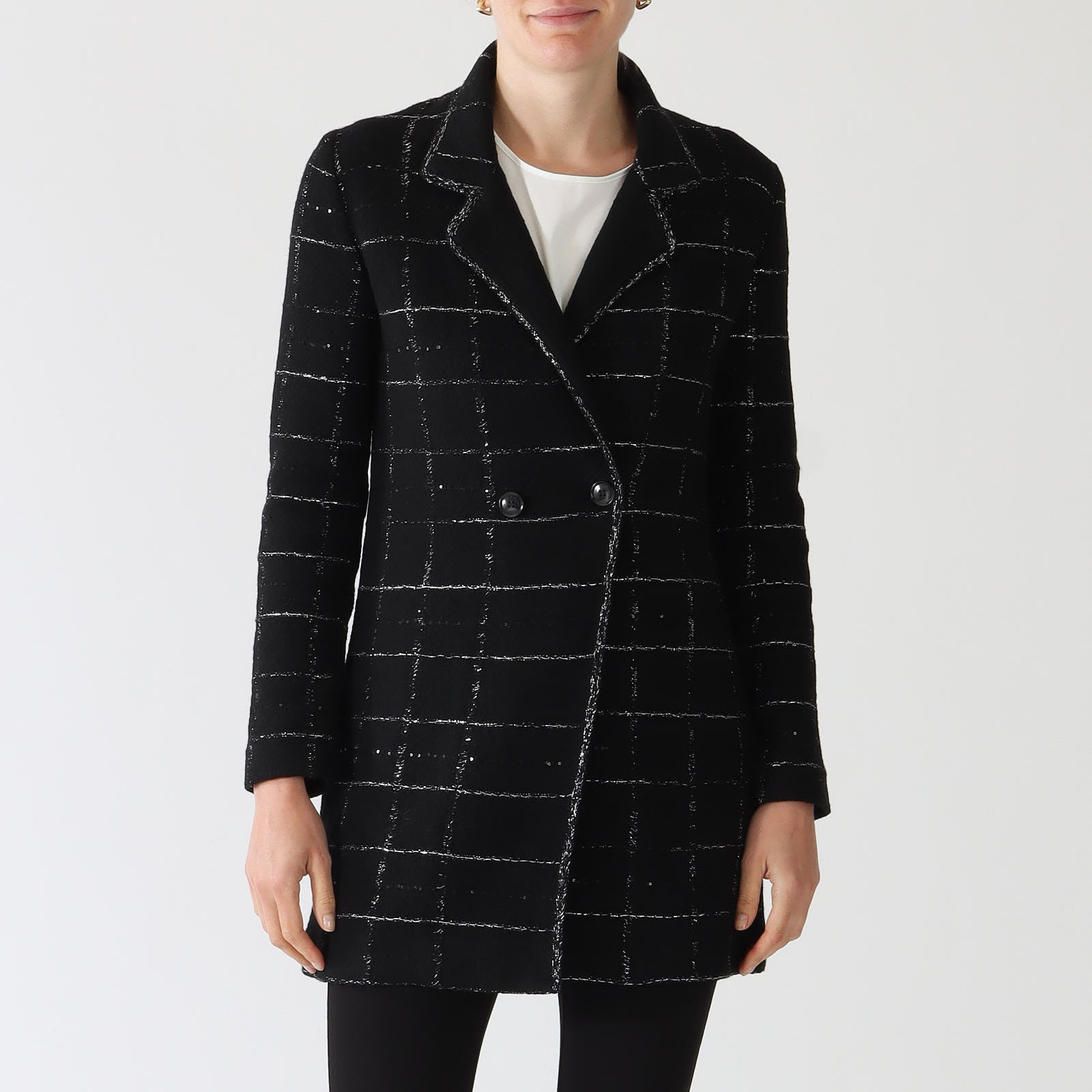 Nero Argento Rivale Knit Jacket