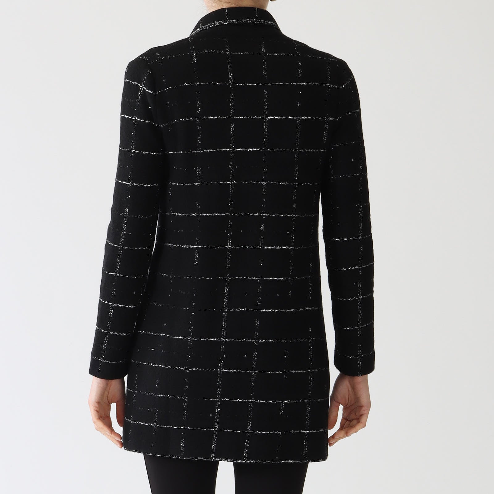 Nero Argento Rivale Knit Jacket