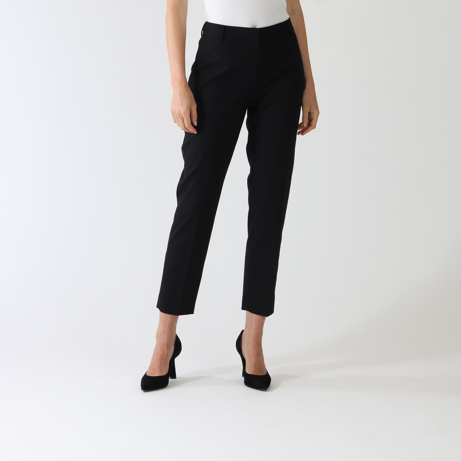 Nero Micro Flannel Tailored Pants