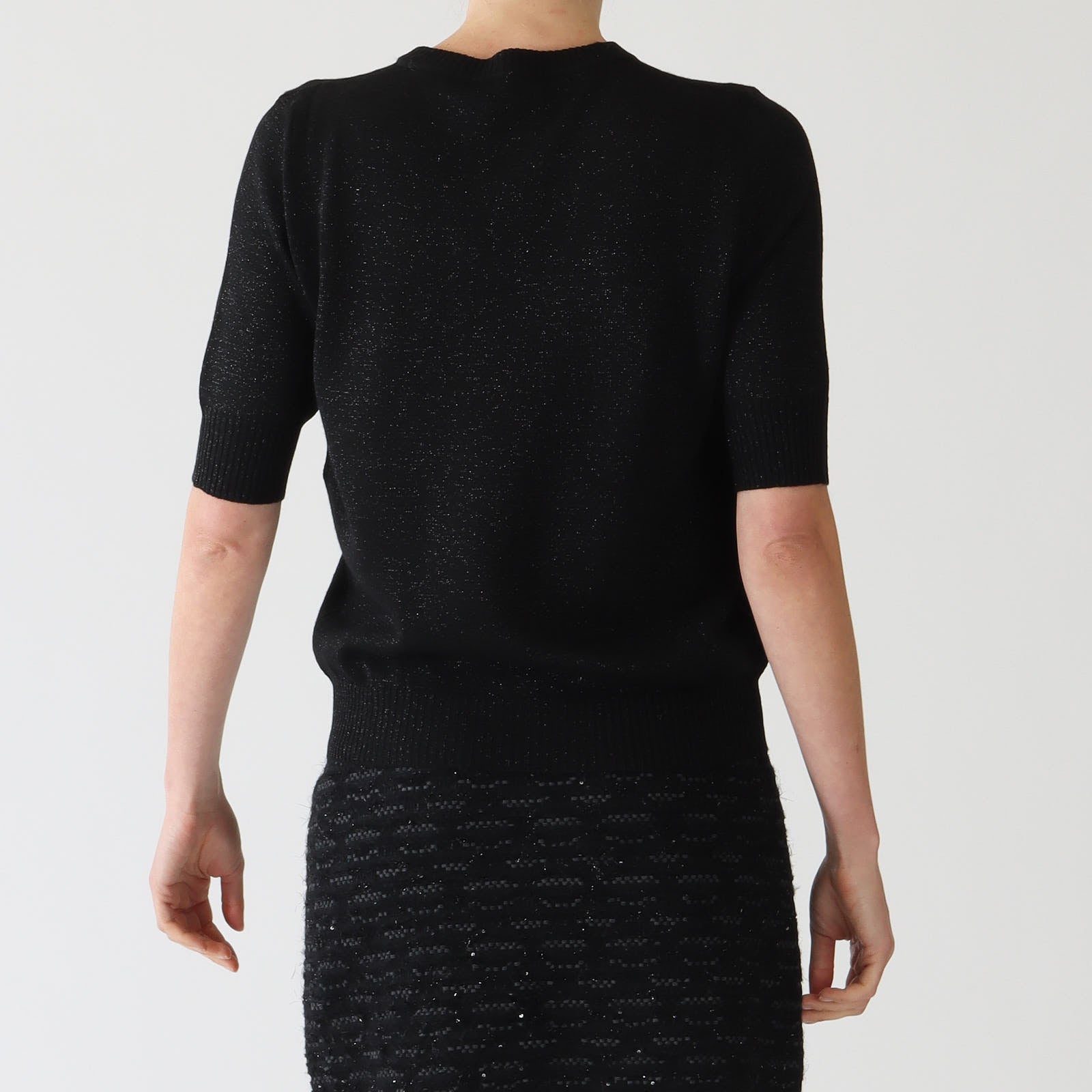 Nero Wool Blend Lurex Sweater