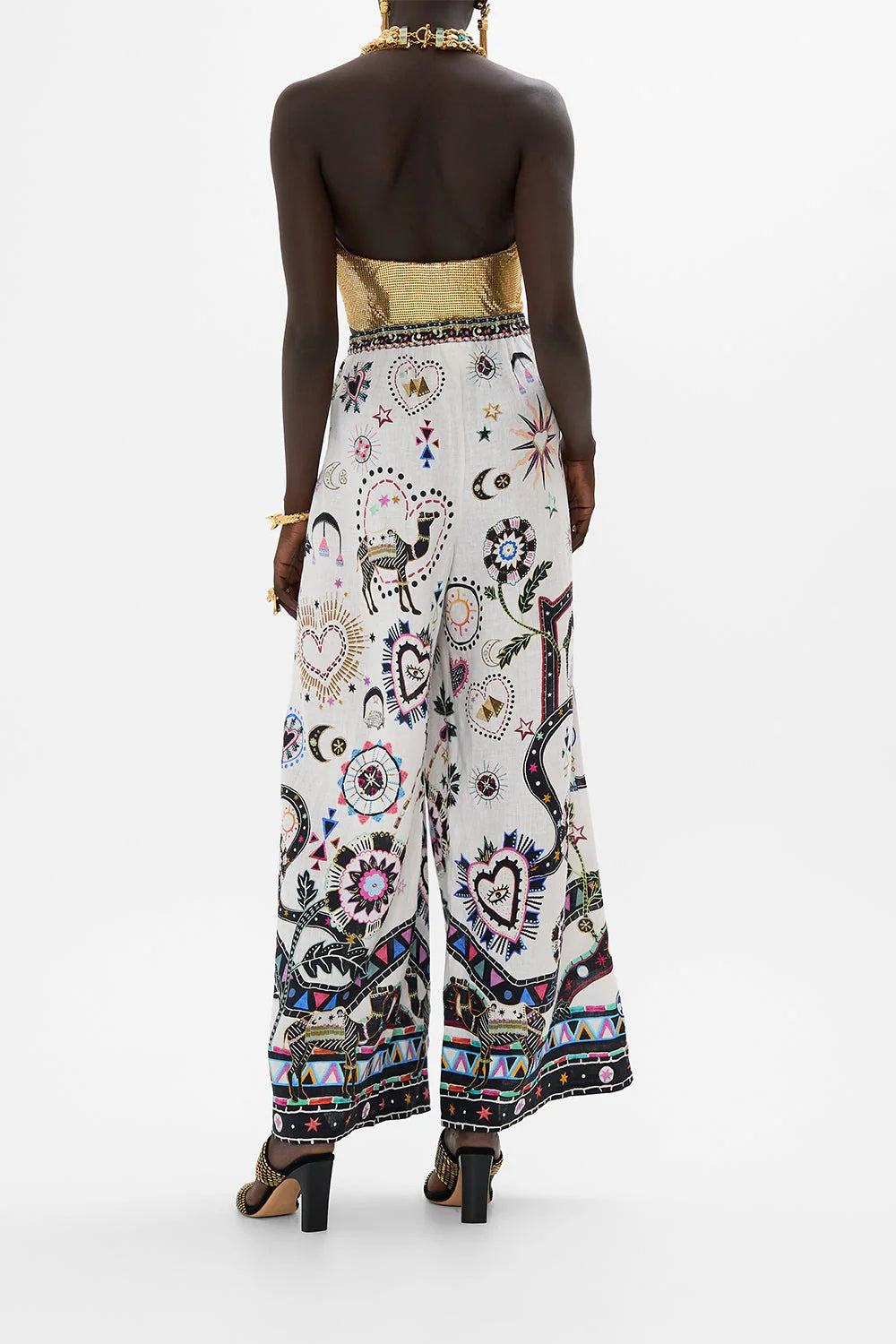 Nubian Wonderland Wide Leg Pants