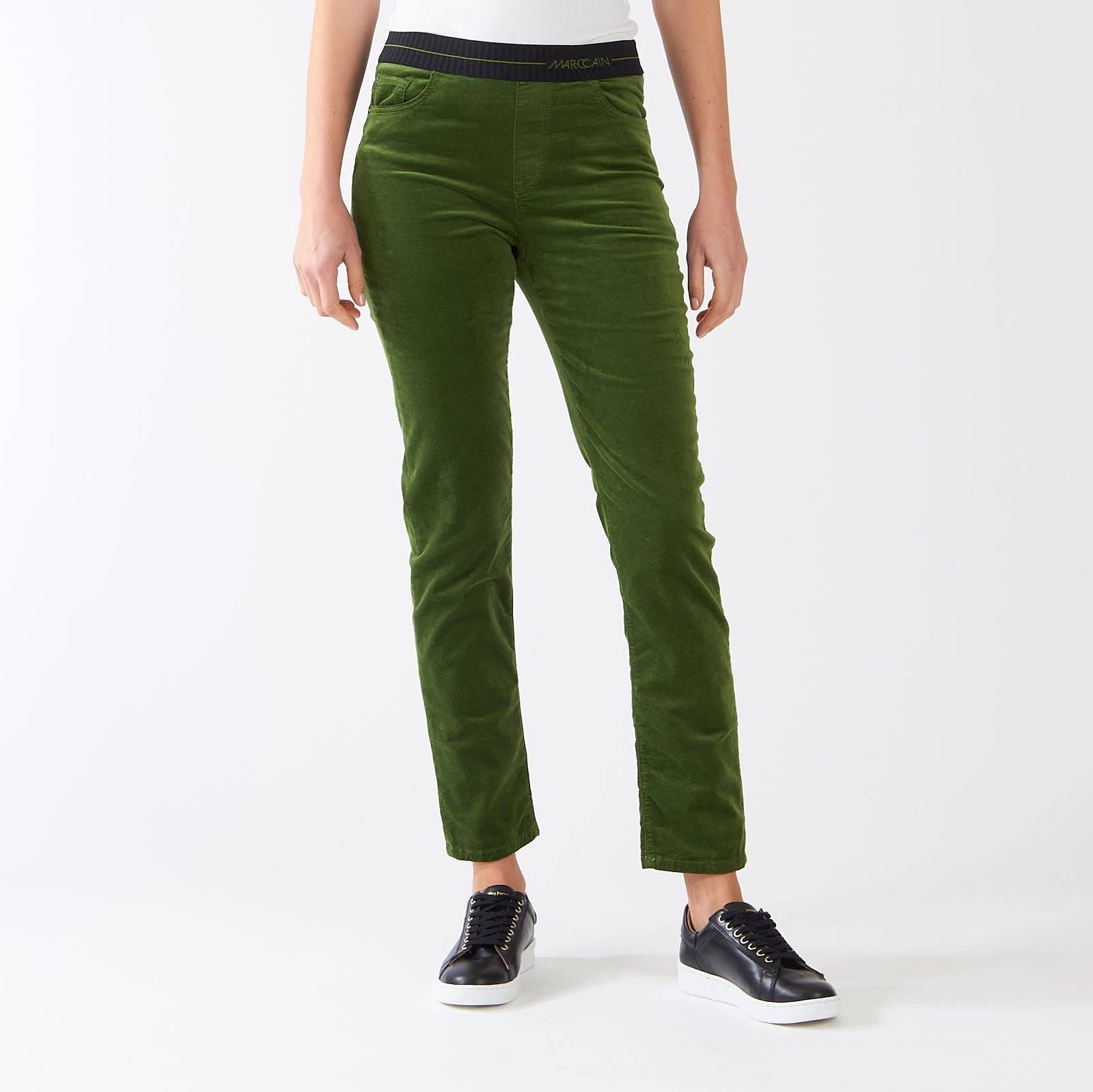 Orient Green Siena Velvet Pants