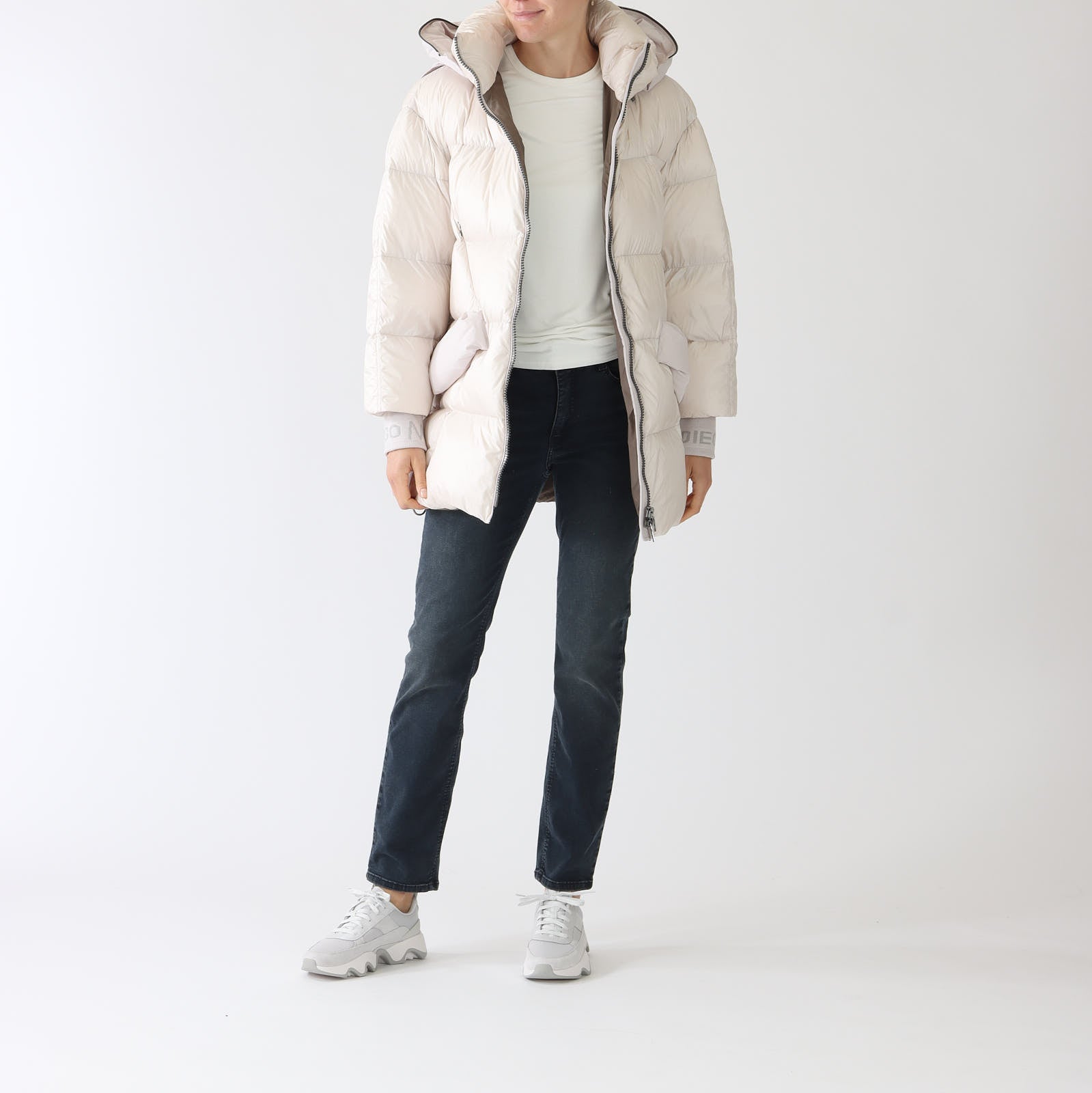 Pearl Down Winter Puffer Coat