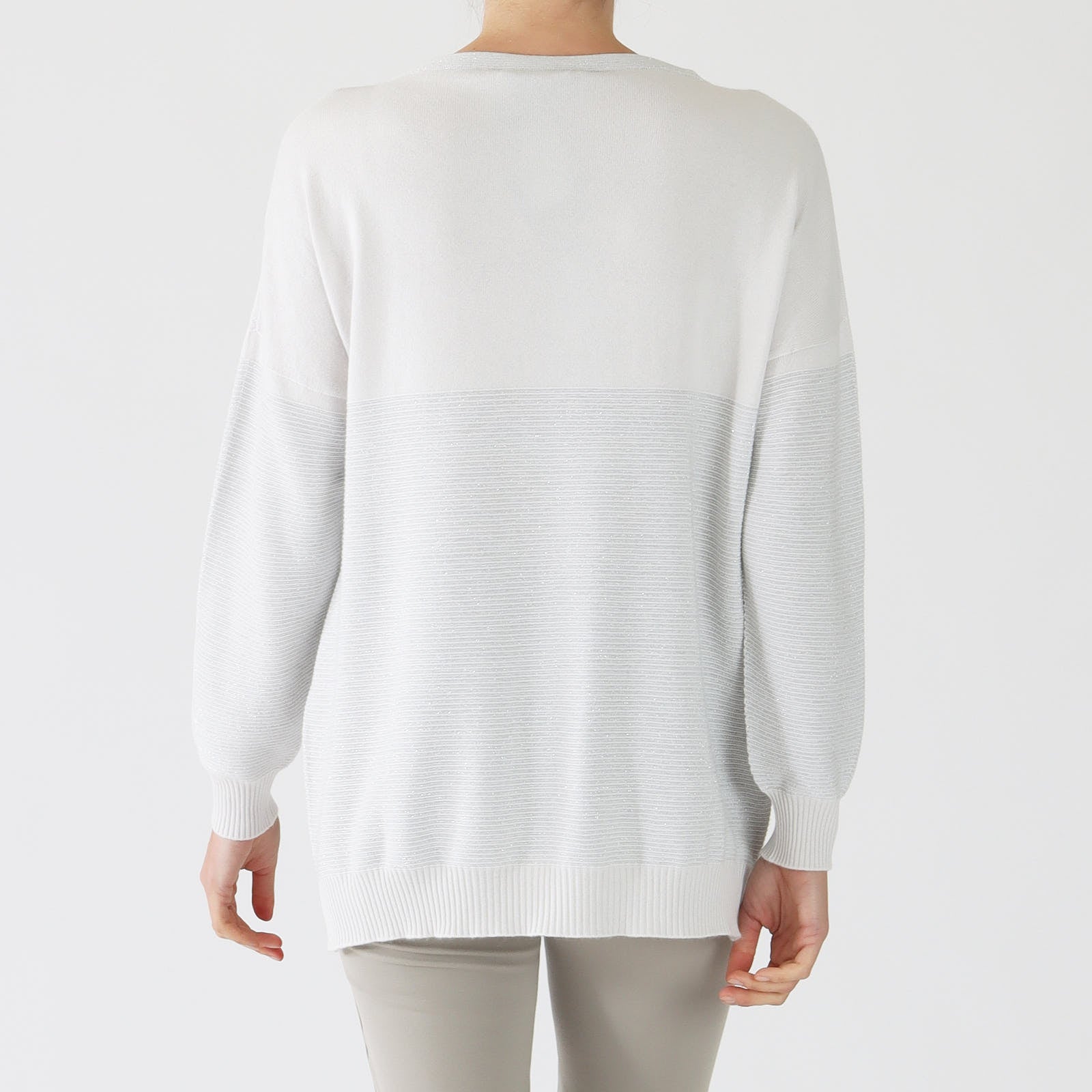 Perla Lurex Cashmere Blend Sweater