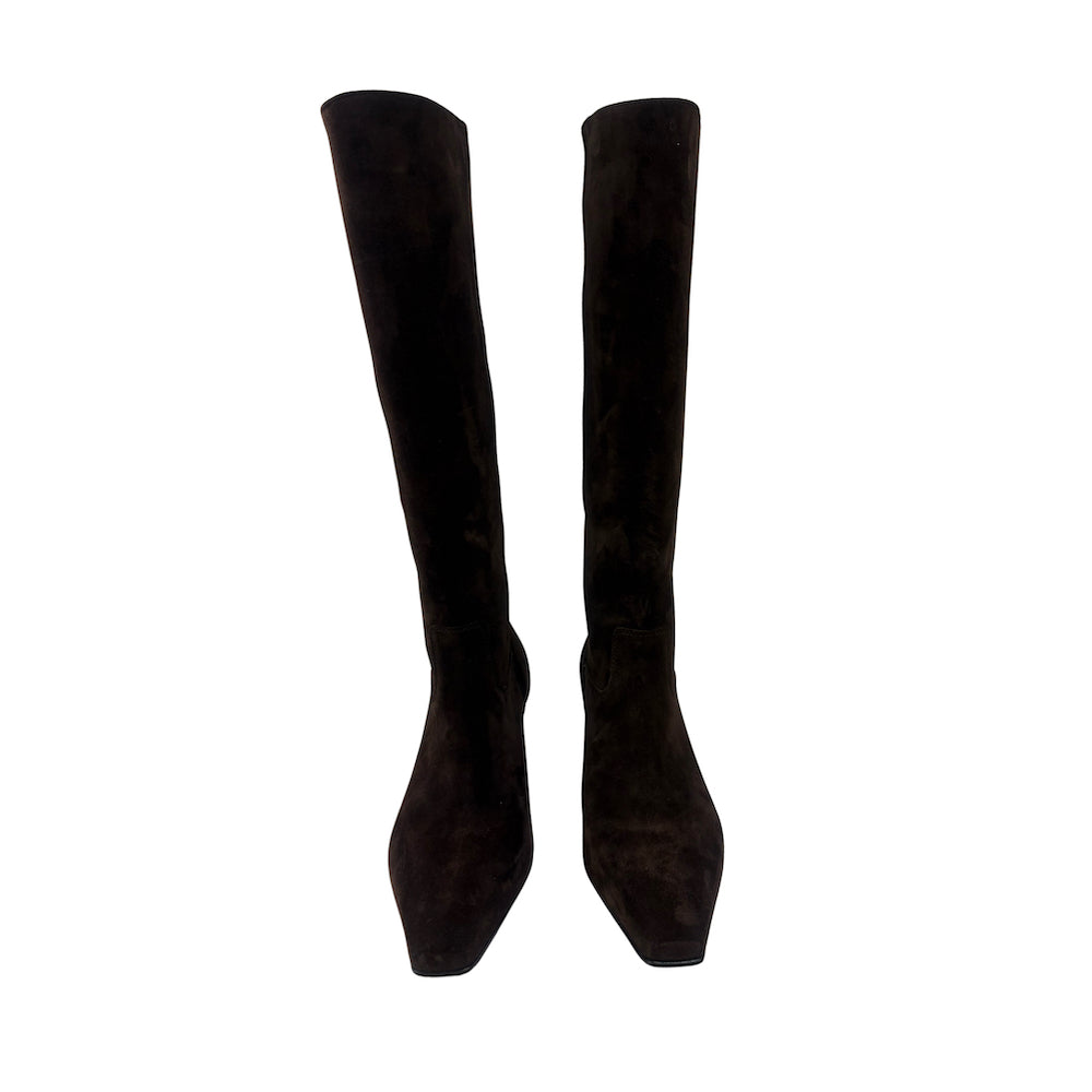 Pepe Franca Long Suede Boots