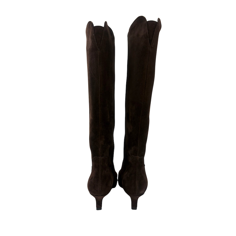 Pepe Franca Long Suede Boots