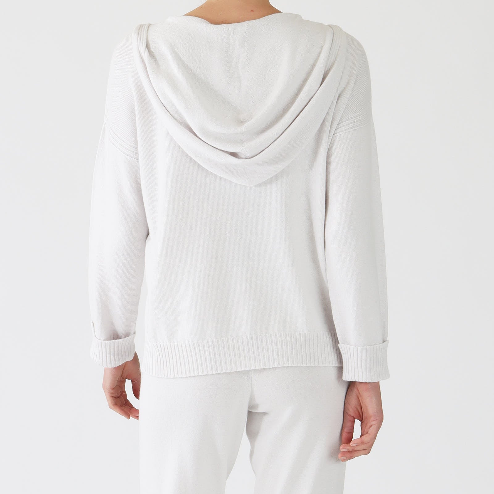 Perla Cashmere Blend Hooded Sweater