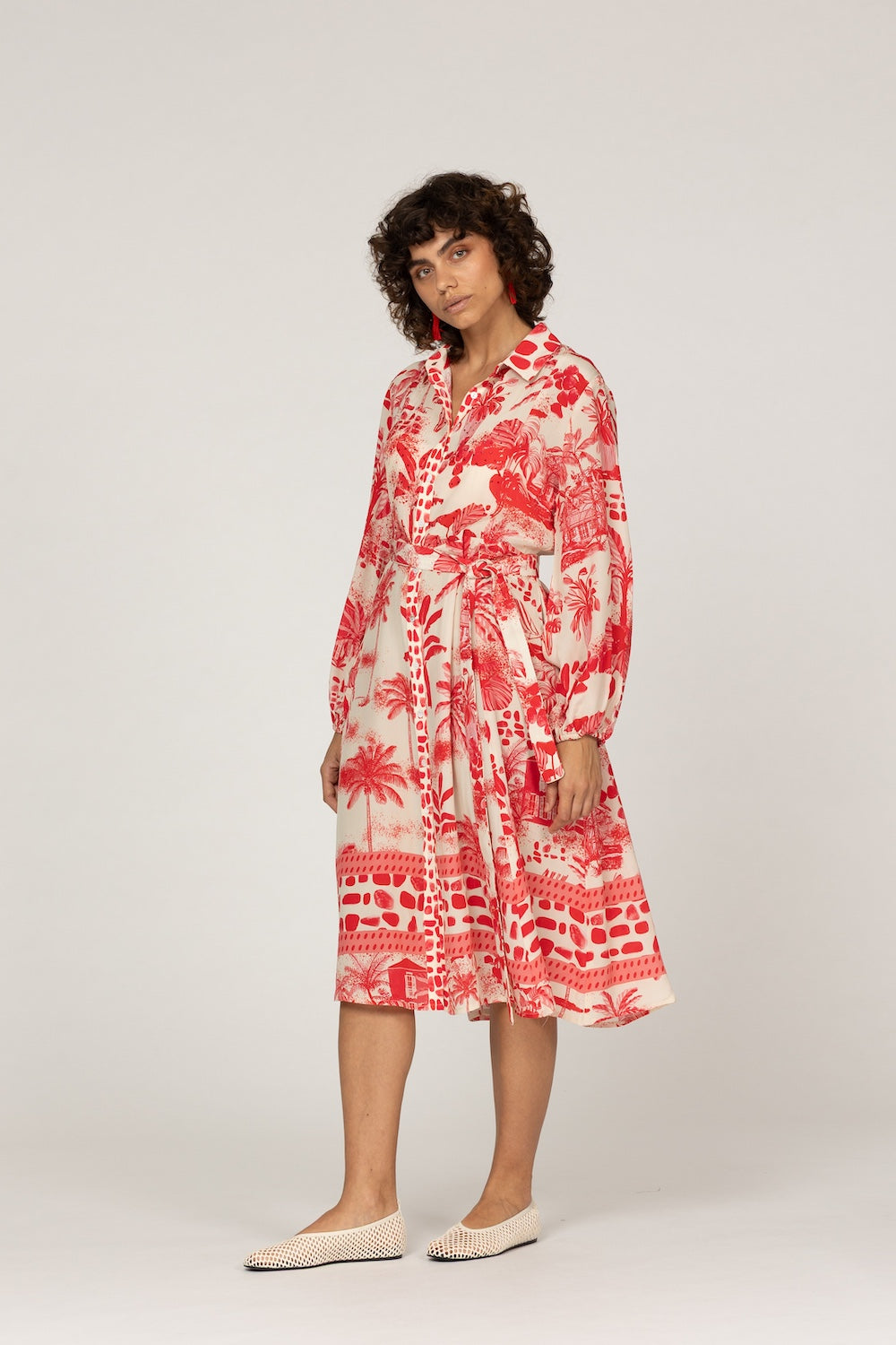 RedOniaVermelhoSilkShirtDress_VermelhoRed_2