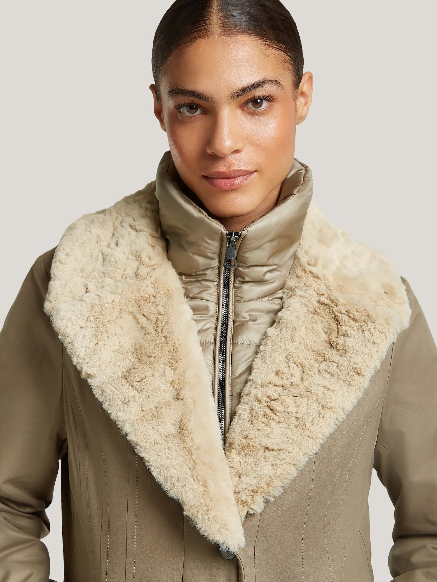 Roasted Coffee Beth Long Coat