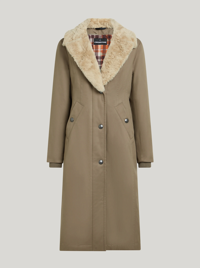 Roasted Coffee Beth Long Coat