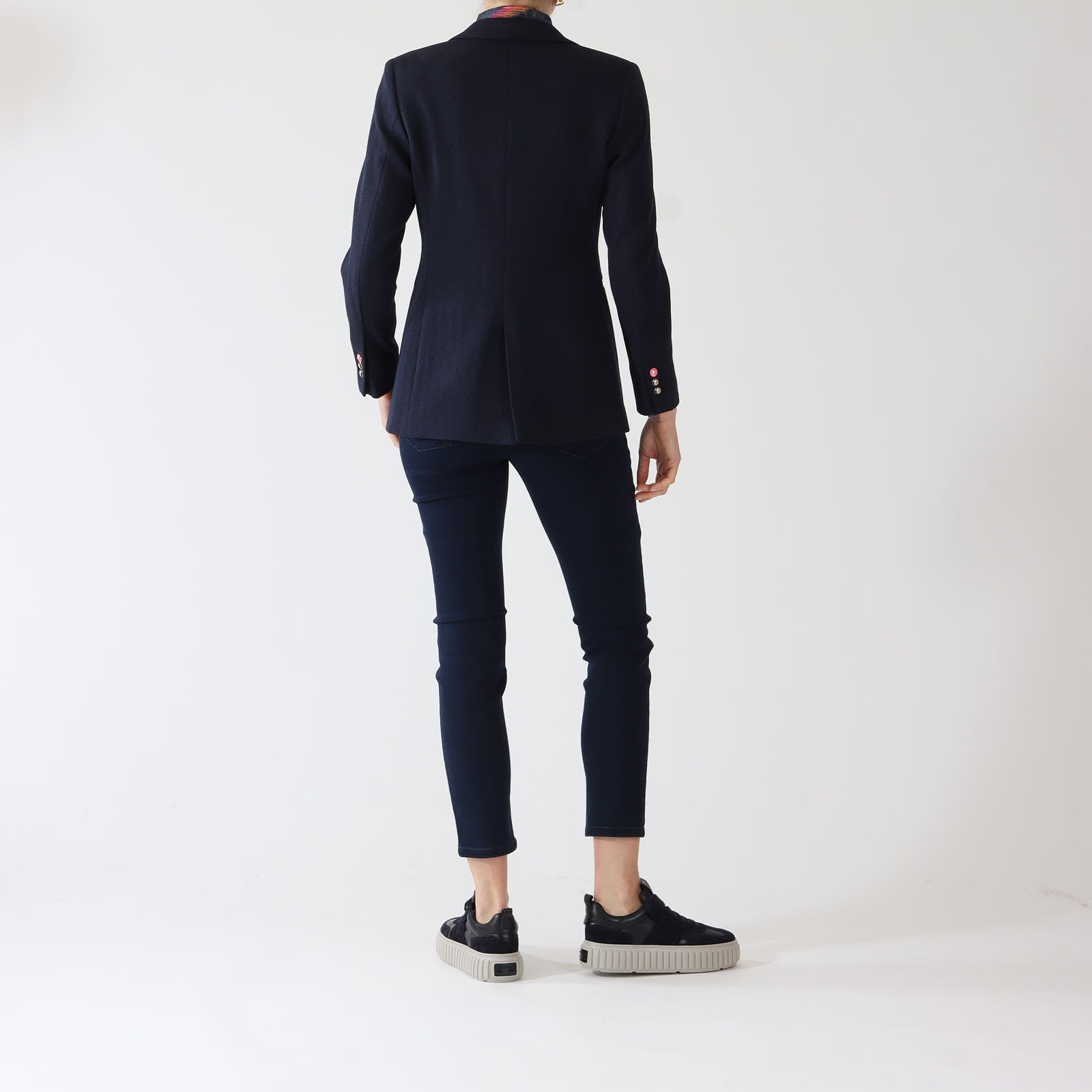 Rock Azul Textured Blazer