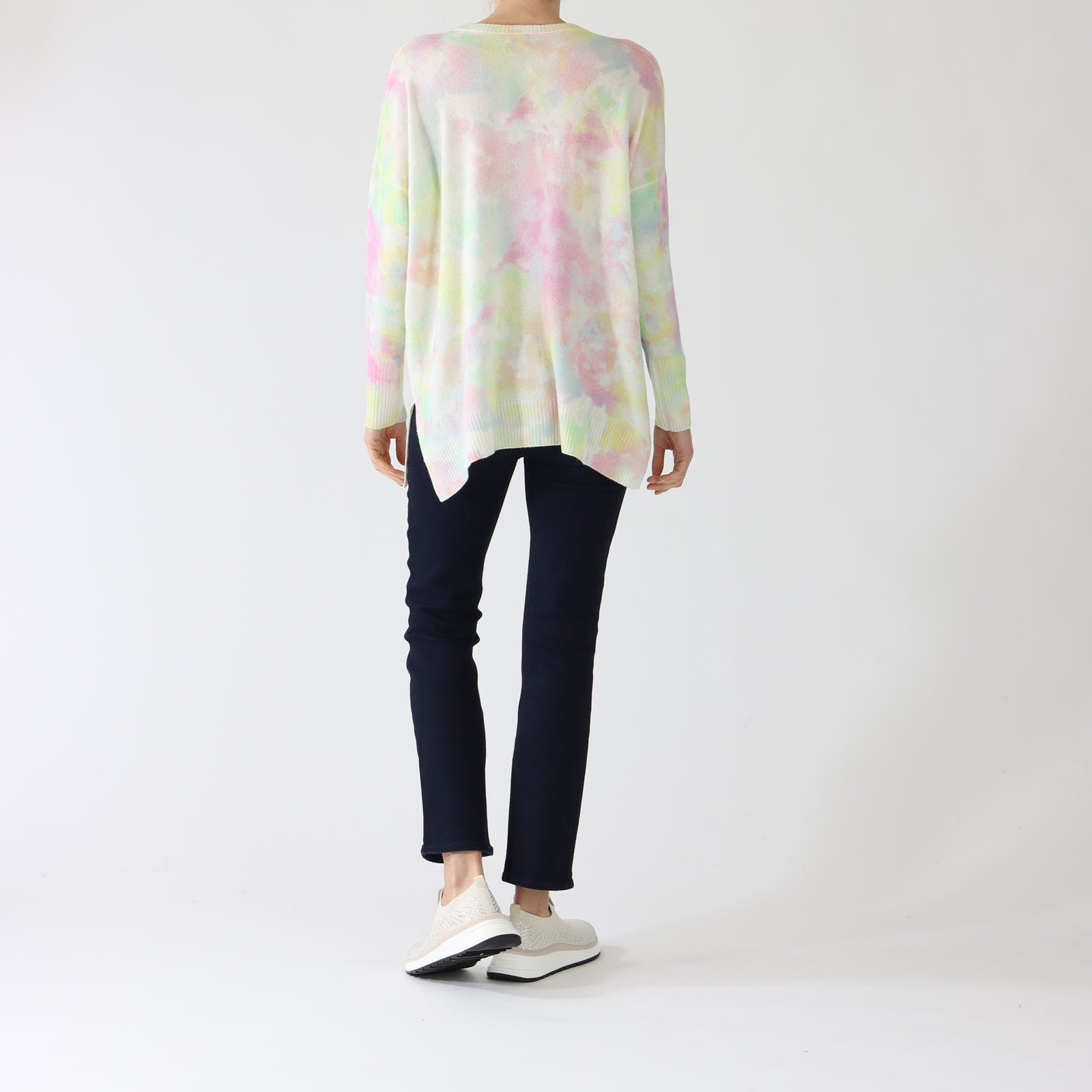 Multicoloured Dreamscape Cashmere Sweater